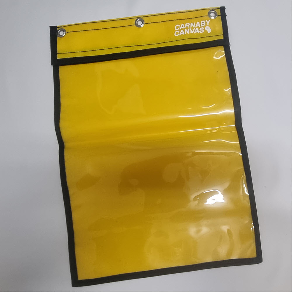 Carnaby PVC A3 Document Holder With Clear Sleeve Panel, Made In ...